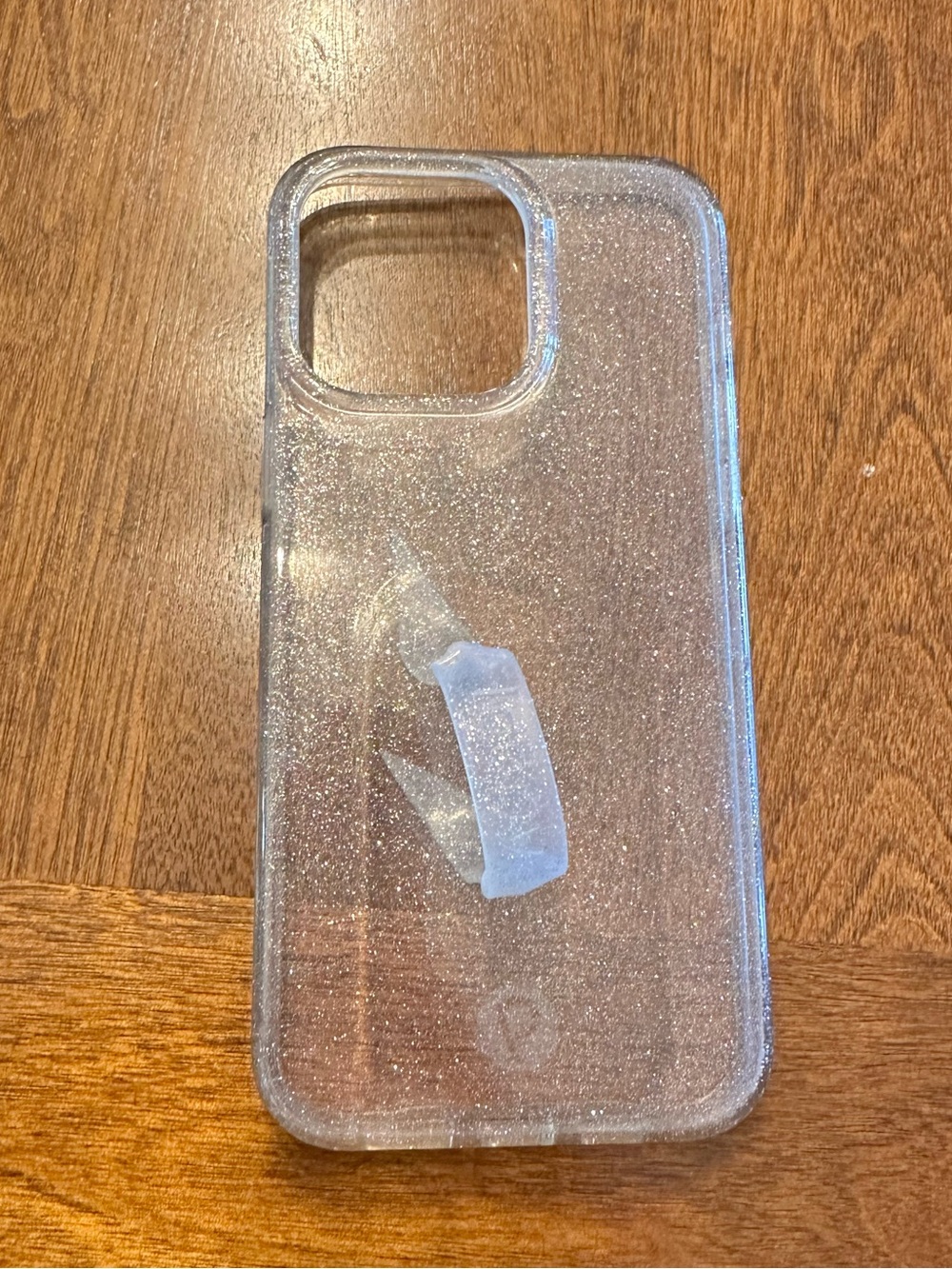 Loopy iPhone 14 Pro Max - Clear Sparkle Case - Transparent